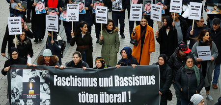 Demonstration in Hanau am 22. Februar 2020