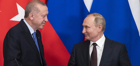 Einstweilen einig: Erdogan und Putin
