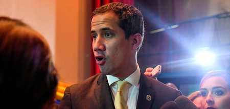 Tut mittlerweile alles für ein wenig Aufmerksamkeit: Juan Guaidó...