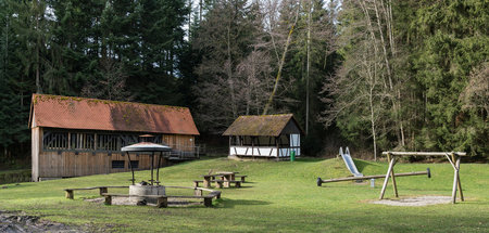 Auf diesem Grillplatz bei Alfdorf sollen sich Mitglieder der »Gr...