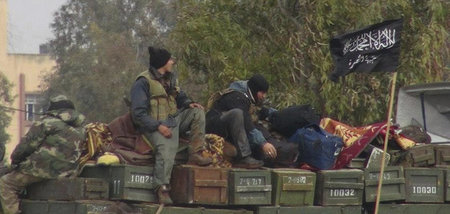 Dschihadisten der Nusra-Front in der syrischen Provinz Idlib