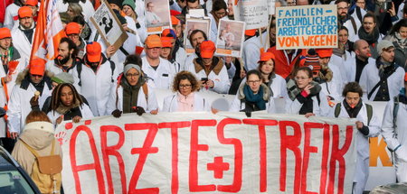 Streiken werden die Ärzte an Unikliniken auf absehbare Zeit nich...