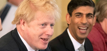 Premierminister Boris Johnson (l.) und Finanzminister Rishi Suna... Premierminister Boris Johnson (l.) und Finanzminister Rishi Suna...