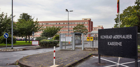 Scheint nicht viel los zu sein: Konrad-Adenauer-Kaserne in Köln