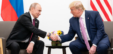 Zwei Präsidenten: »Erzfreunde Trump und Putin« Zwei Präsidenten: »Erzfreunde Trump und Putin«