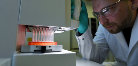 Im Pharmaunternehmen Curevac wird an Coronaimpfstoffen geforscht