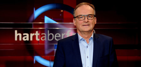 Auch Talkmaster Frank Plasberg und Gäste mussten am Montag ohne ...