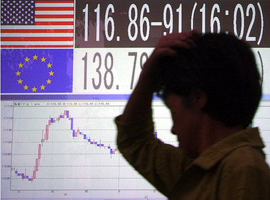 Auch an der Tokioter Börse herrscht Nervosität. Ursachen sind un... Auch an der Tokioter Börse herrscht Nervosität. Ursachen sind un...