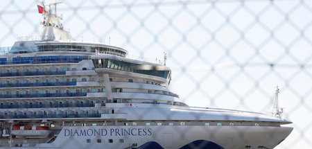 Die »Diamond Princess«: Wegen Hunderter Infizierten im Hafen Yok...