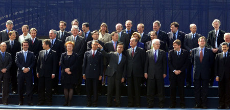 Sondergipfel der europäischen Staats- und Regierungschefs im Mär...