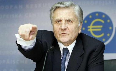 Machtwort oder Hilflosigkeit? EZB-Präsident Trichet verkündete a...