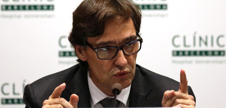 Salvador Illa, Spaniens Gesundheitsminister