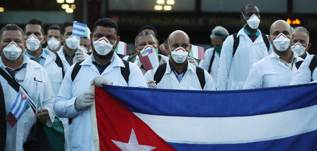 »Die Stunde der Pflicht ist gekommen«: Kubanische Mediziner komm...