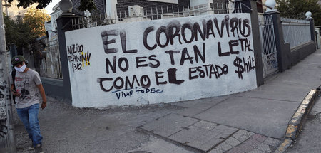 »Das Coronavirus ist nicht so tödlich wie der chilenische Staat«...