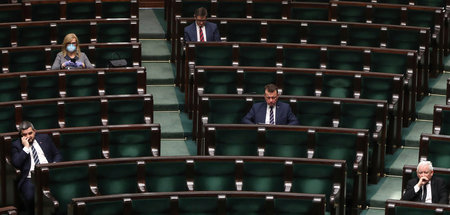 Das polnische Parlament in Zeiten der Coronakrise (26.3.2020)