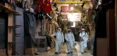 Bis zuletzt offen: Der »Große Basar« in Istanbul schloss seine P...
