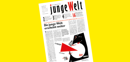 Mutausgabe: jW vom 13. April 1995. Die Belegschaft übernimmt