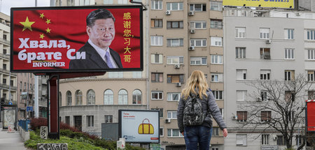 »Danke Dir, Bruder Xi«: Aus China kam schnell Unterstützung. Pla...