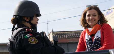 Antje Pieper auf Streife mit der neuen »Bürgerpolizei« von Monte...