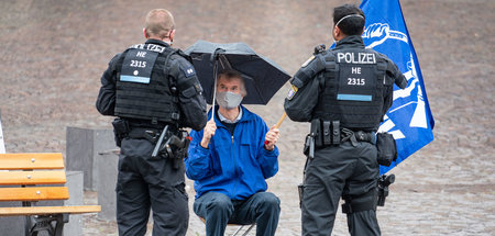 Was soll daran verboten sein? Osterprotest im Visier der Polizei