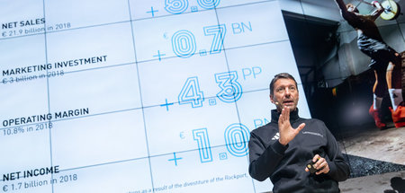 Sucht Hilfe bei der Bundesregierung: Adidas-Chef Kasper Rorsted ...