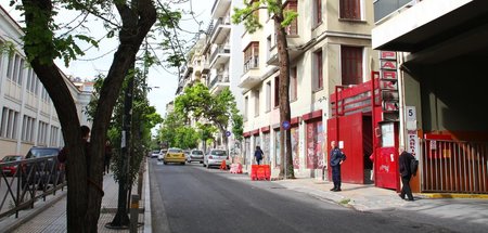 Zugezogene rote Jalousien: Nichts erinnert heute an die einstige...