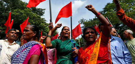 Wo unterdrückt wird, gibt es Protest: Dalits demonstrieren in Mu... Wo unterdrückt wird, gibt es Protest: Dalits demonstrieren in Mu...
