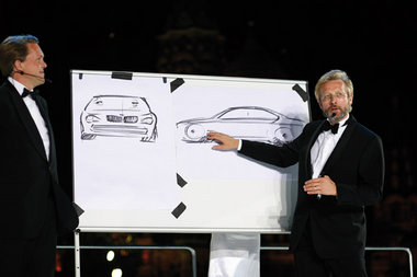 Voller Stolz präsentierten die Chefdesigner von BMW am Montag in...