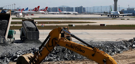 Tödlicher Bausektor: Früherer Atatürk Airport in Istanbul wird z...