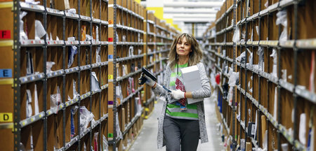 Lückenlose Überwachung am Arbeitsplatz per Scanner (Amazon-Mitar...