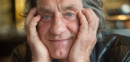 »Schön griffig«: Winfried Glatzeder im April 2015