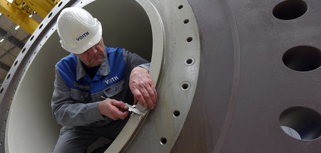 Nach dem Willen der Konzernbosse soll im Voith-Werk in Sonthofen...