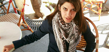 Lina Ben Mhenni im Herbst 2011 in Tunis