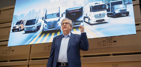 Satte Gewinne im Rücken: Martin Daum, Chef der Daimler-Lkw-Spart... Satte Gewinne im Rücken: Martin Daum, Chef der Daimler-Lkw-Spart...