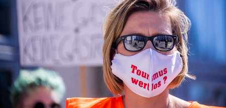 Protest in der Coronakrise: Betroffen sind vor allem Geringverdi... Protest in der Coronakrise: Betroffen sind vor allem Geringverdi...