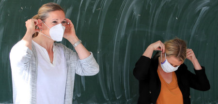Mit Masken allein werden sich Infektionen in den Schulen schwer ... Mit Masken allein werden sich Infektionen in den Schulen schwer ...