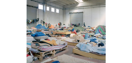 Bettenlager – eine typische Massenunterkunft für Saisonarbeiter ...