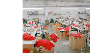 Arbeiten auf engem Raum: Textilwerkstatt in Prato (2016)