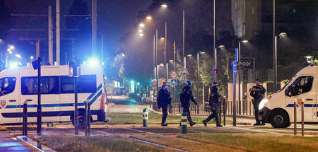 Paris, Frankreich, Villeneuve-La-Garenne am vergangenen Montag: ...