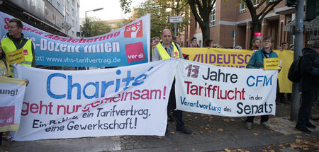 Rückkehr in den Konzern: Charité-Mitarbeiter von Tochtergesellsc...