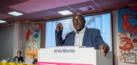 Achille Mbembe auf der Rosa-Luxemburg-Konferenz 2019