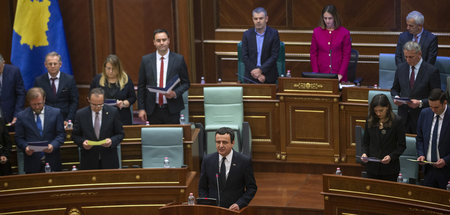 Strich durch die Rechnung: Albin Kurti tritt trotz Misstrauensan...