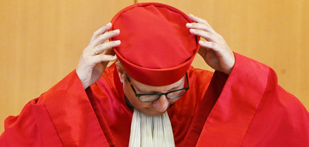 Scheinradikale Töne aus Karlsruhe: Andreas Voßkuhle, Präsident d...