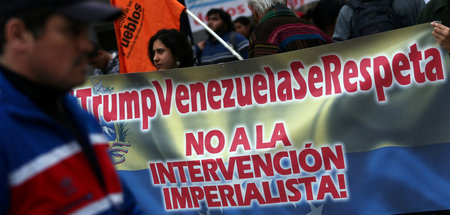 Respekt für Venezuela, Nein zu einer imperialistischen Intervent... Respekt für Venezuela, Nein zu einer imperialistischen Intervent...
