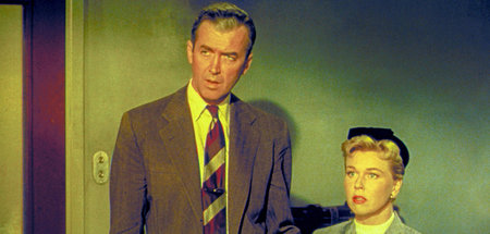 Scotland Yard bietet Dr. Ben McKenna (James Stewart) und seiner ... Scotland Yard bietet Dr. Ben McKenna (James Stewart) und seiner ...