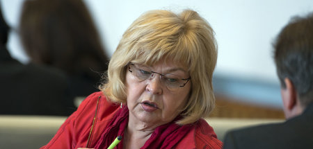 Barbara Borchardt als Abgeordnete für Die Linke im Landtag von M