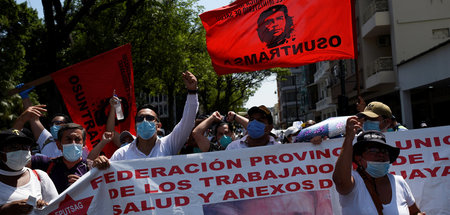 Protest in Guayaquil (25.5.2020)