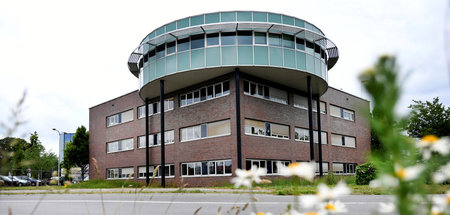 Schlachthaus der Vion-Gruppe in Groenlo, Niederlande (25.5.2020)