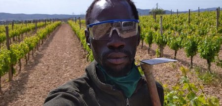 Seit Jahren prekär auf Spaniens Feldern: Serigne Mamadou