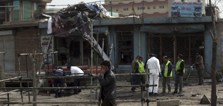 In Afghanistan sind häufig Moscheen das Ziel von Terroristen wie